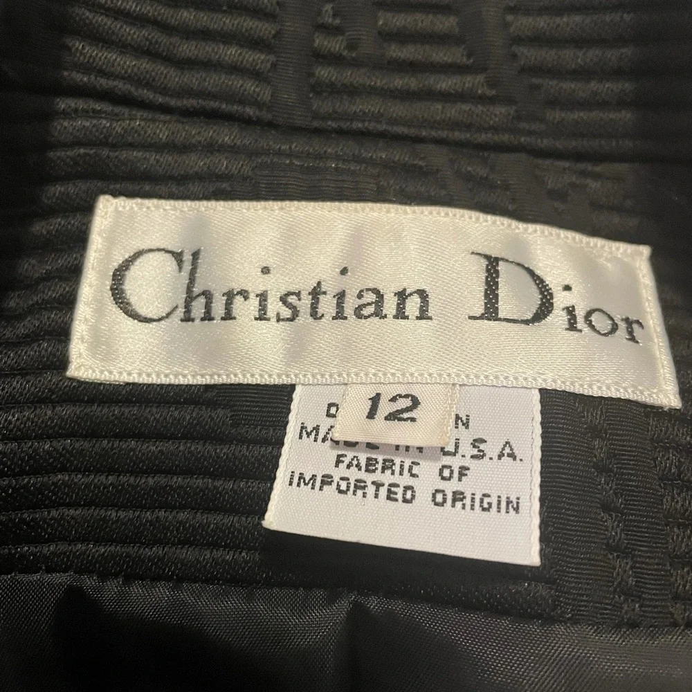 Vintage Silk Christian Dior Jacket